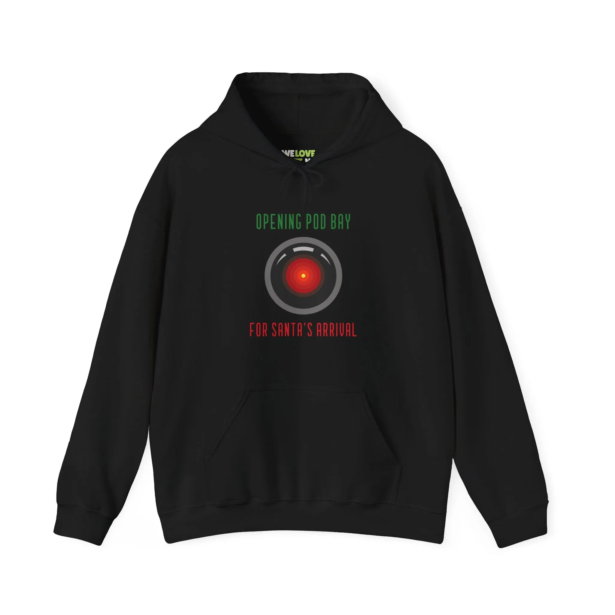 Opening Pod Bay Funny HAL9000 Christmas Unisex Hoodie