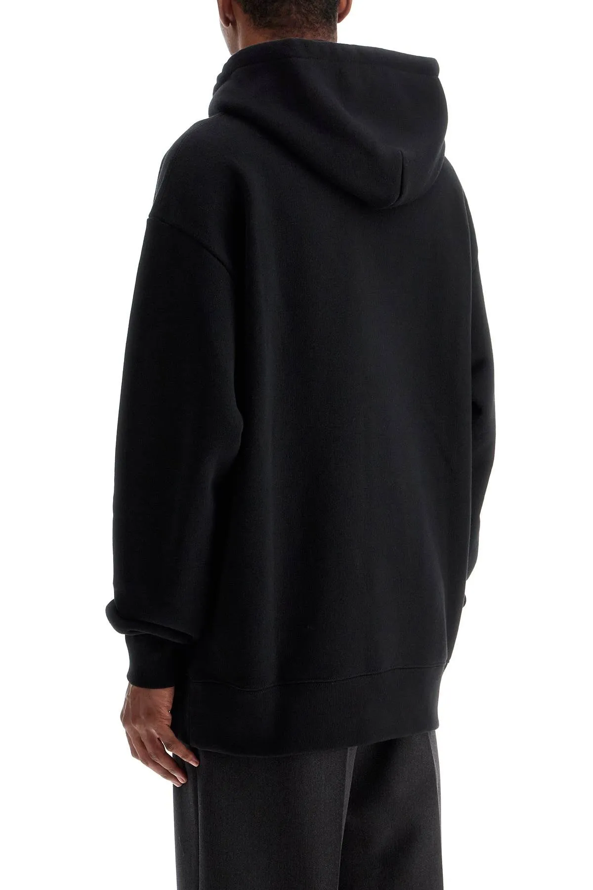 Oversized Logo Organic Cotton Hoodie