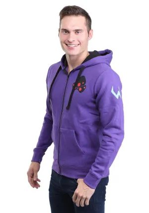 Overwatch Ultimate Widowmaker Zip-Up Hoodie | Purple