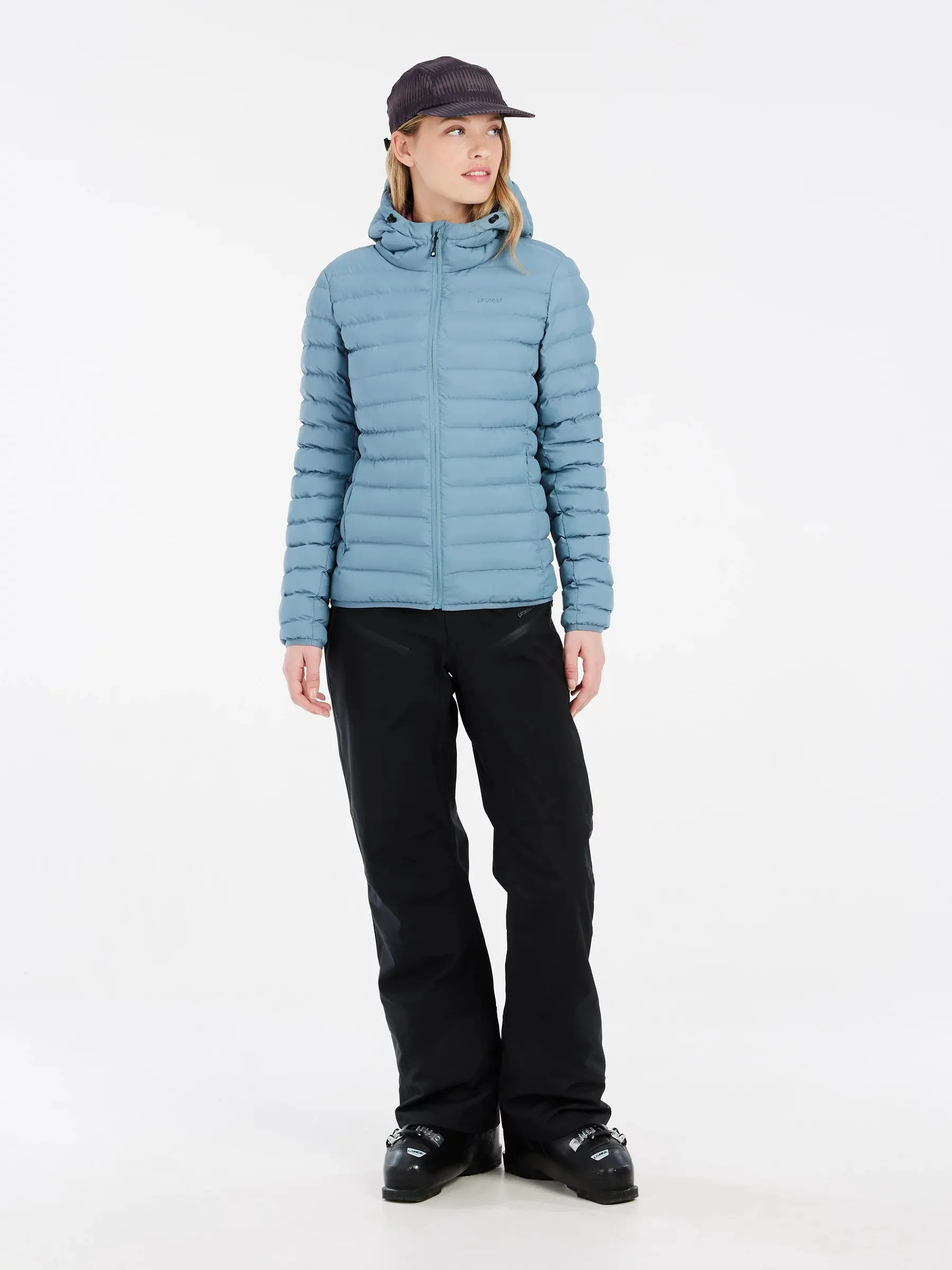 PRTICE Puffer Jacket - Steel Blue