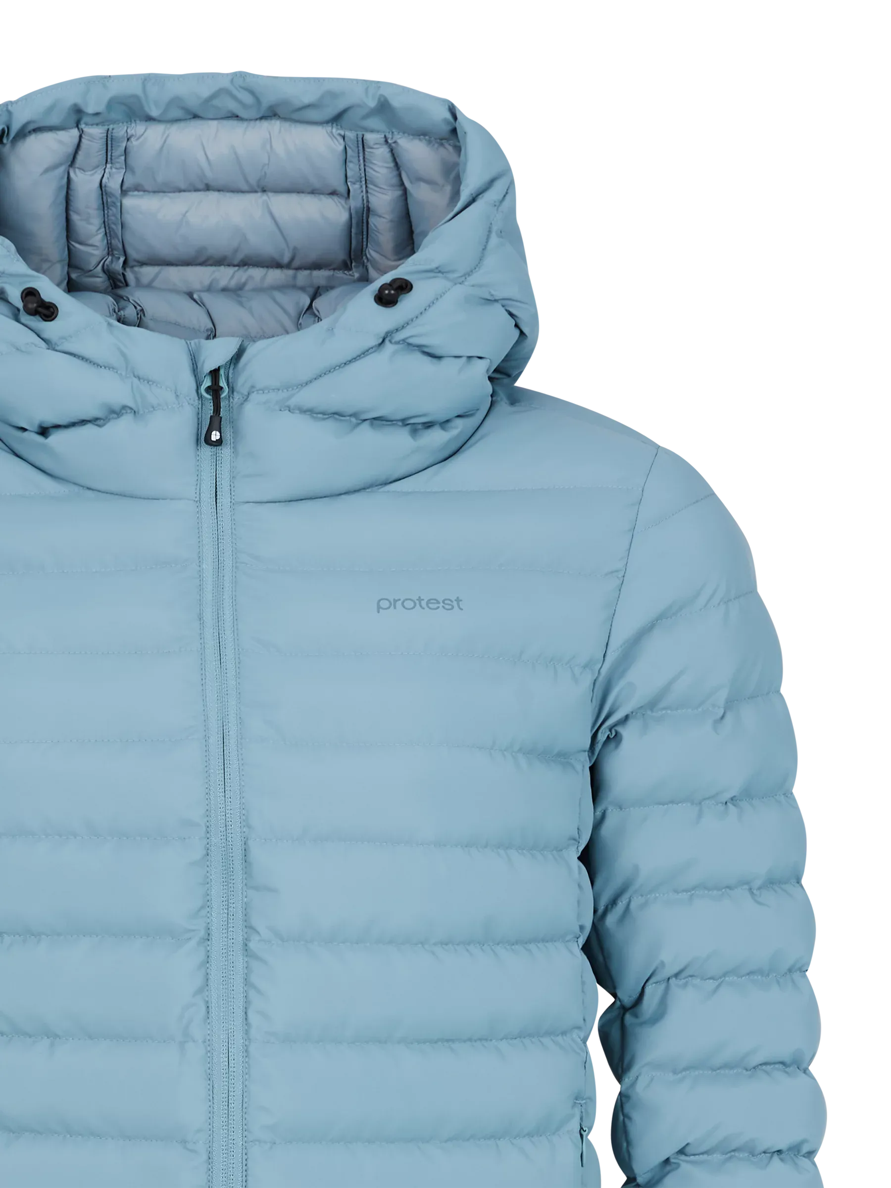 PRTICE Puffer Jacket - Steel Blue