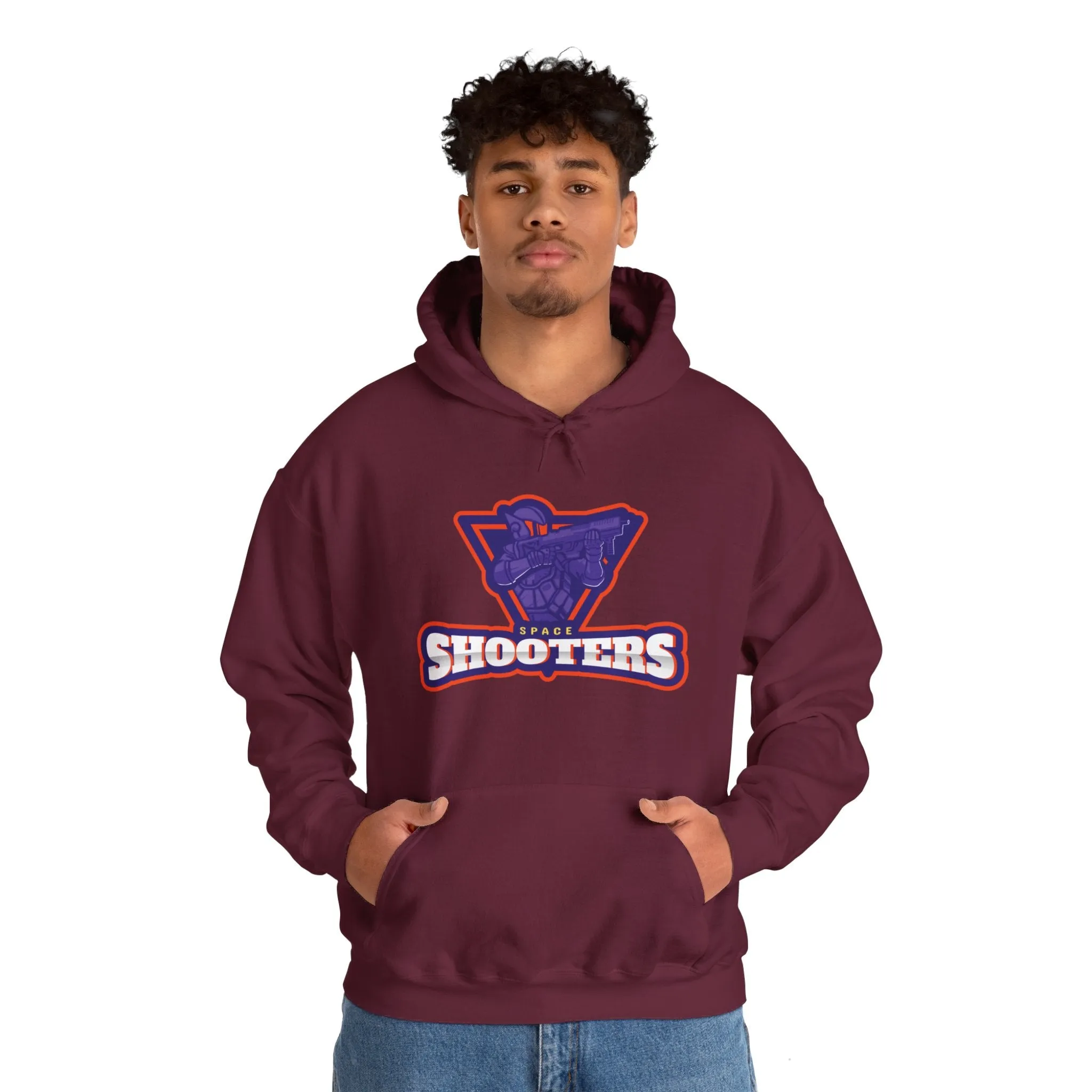 Space Shooters Sci-Fi Hoodie