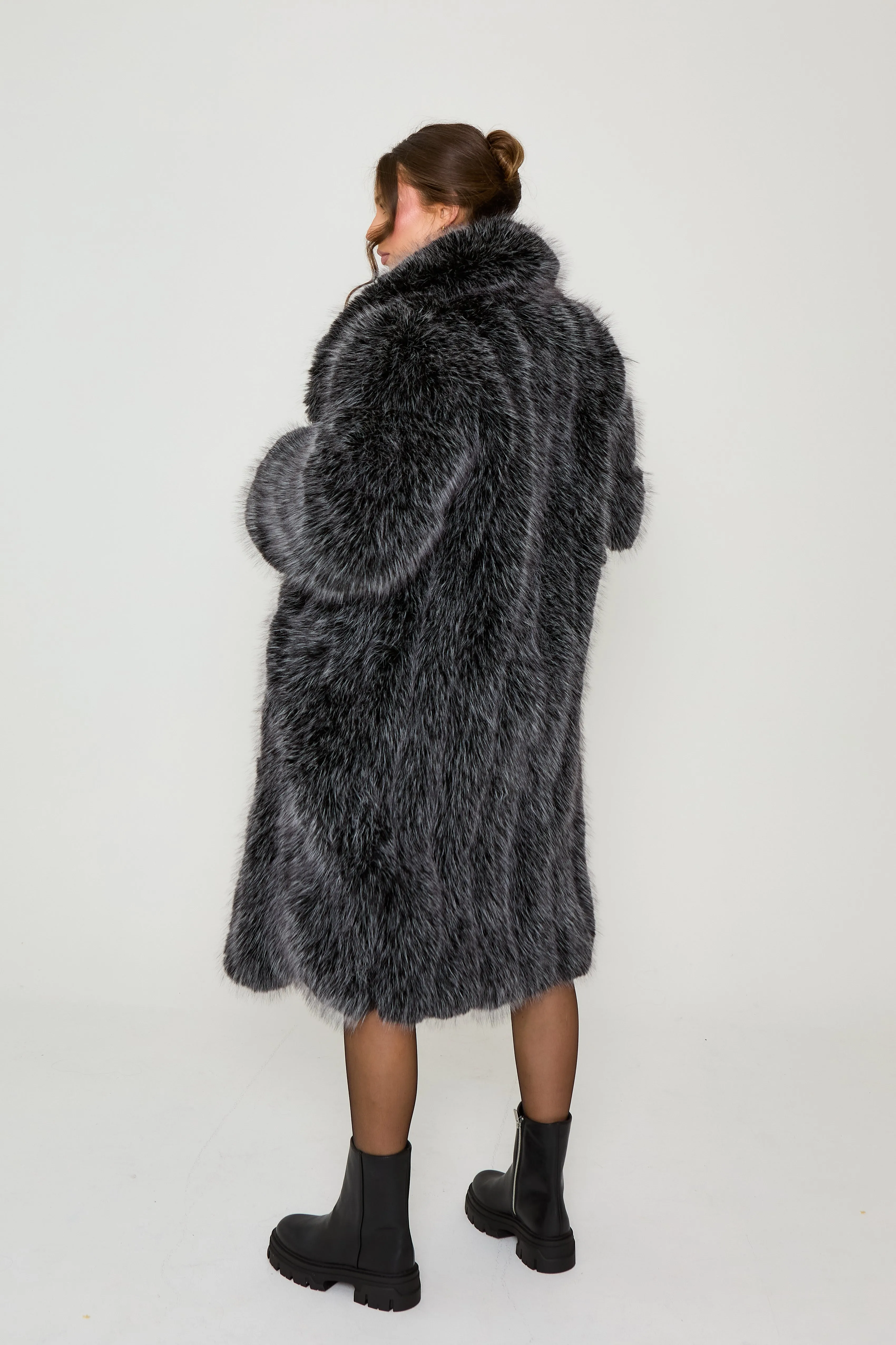 Tamara Long Premium Faux Fur Coat