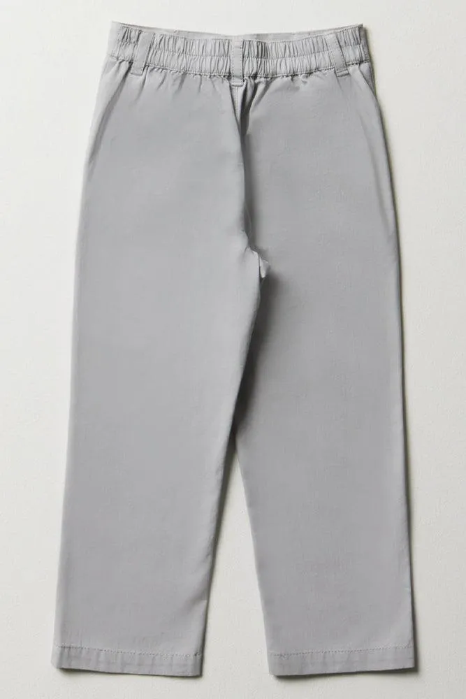 Tapered Chino Pants Grey