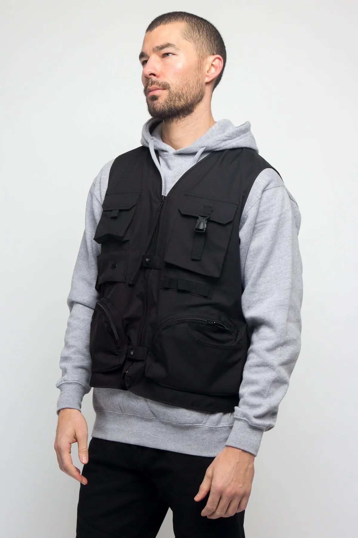 Utility Zipper Pocket Vest