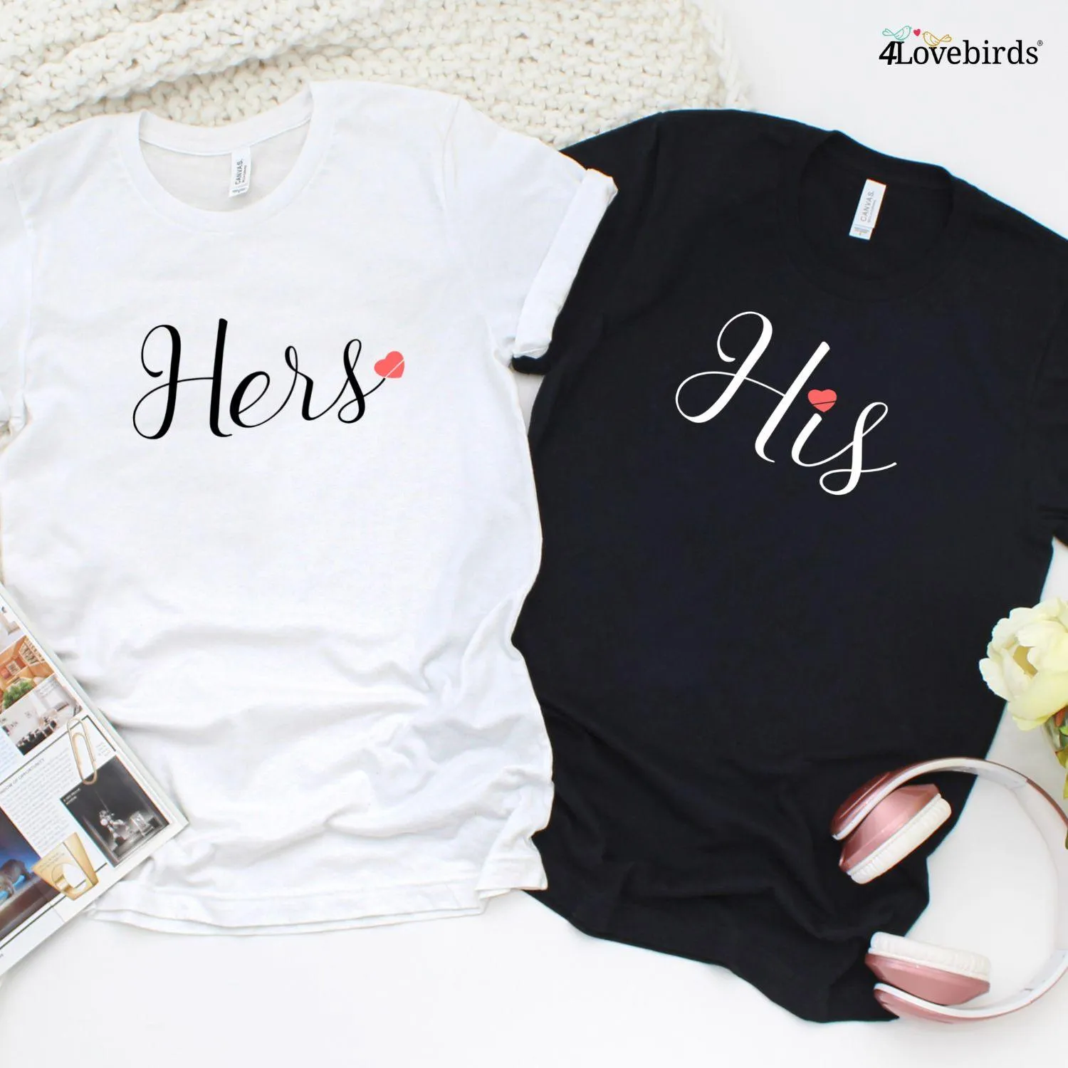 Valentine's Day Matching Sets: His & Hers Hoodies & Sweatshirts for Couples!