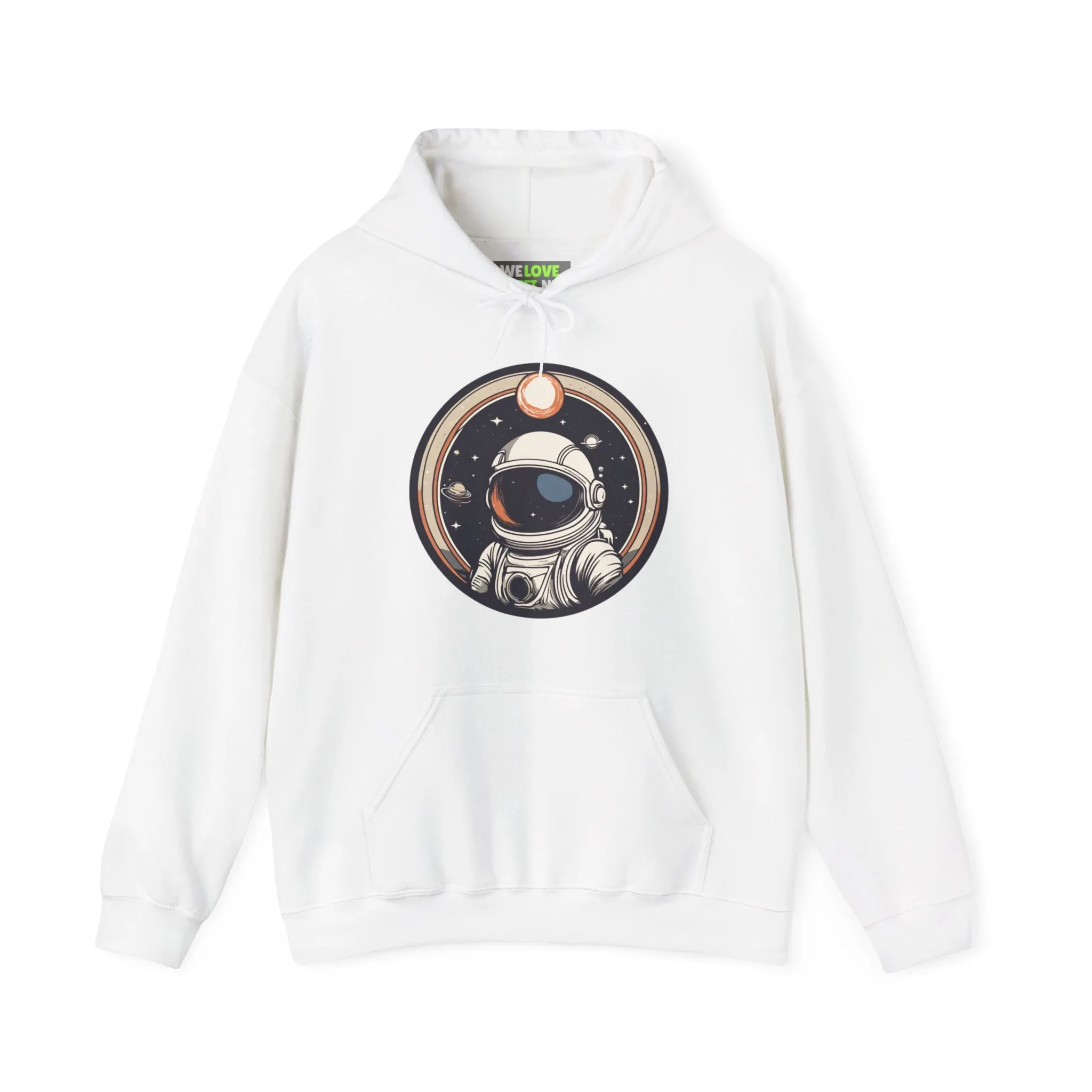 Welcome To Space Age Astronaut Spaceart Sci-Fi Hoodie