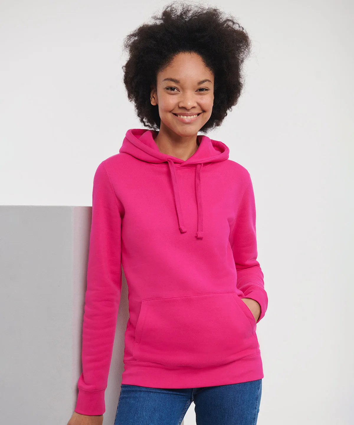 Womens authentic hooded sweatshirt | Classic Red