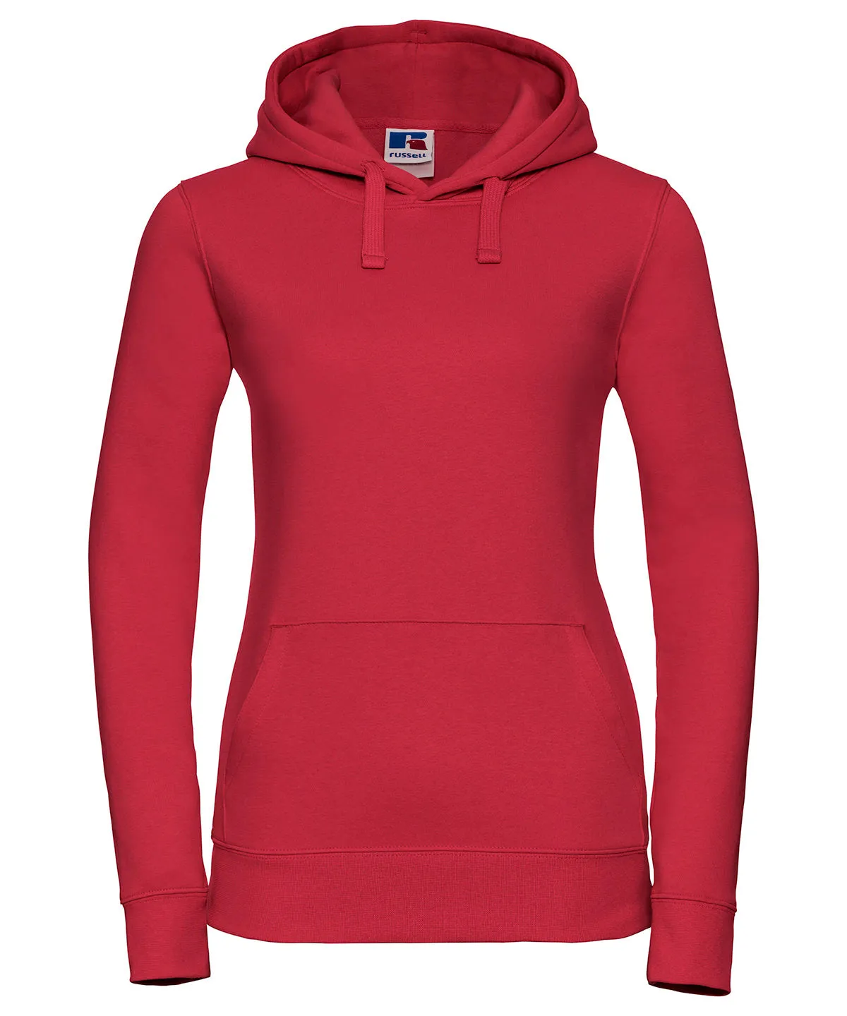 Womens authentic hooded sweatshirt | Classic Red