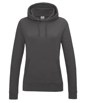 Womens College Hoodie | Charcoal