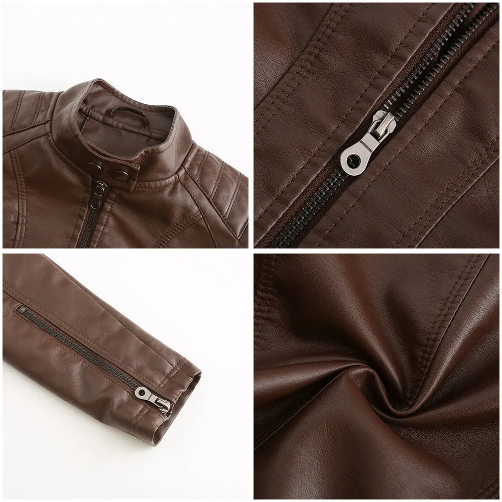 Women's Motorcycle Leather Jacket