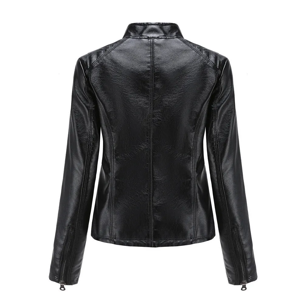 Women's Motorcycle Leather Jacket