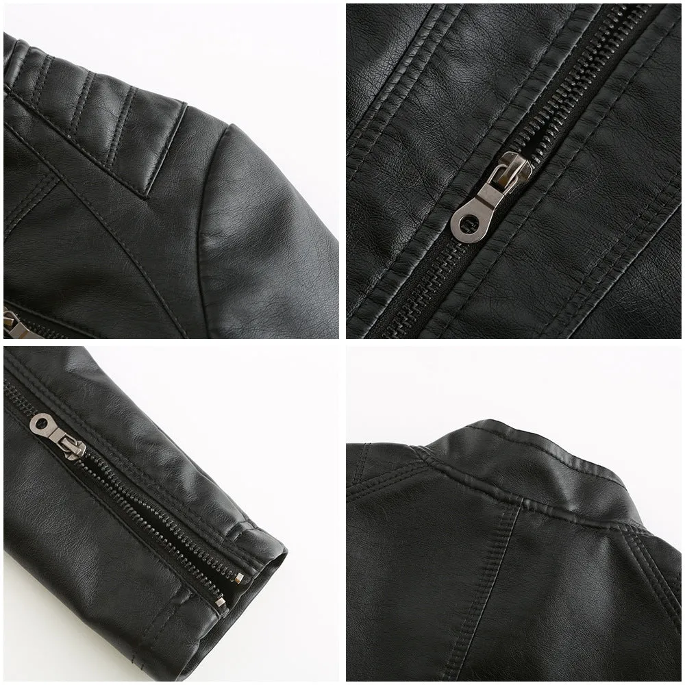 Women's Motorcycle Leather Jacket