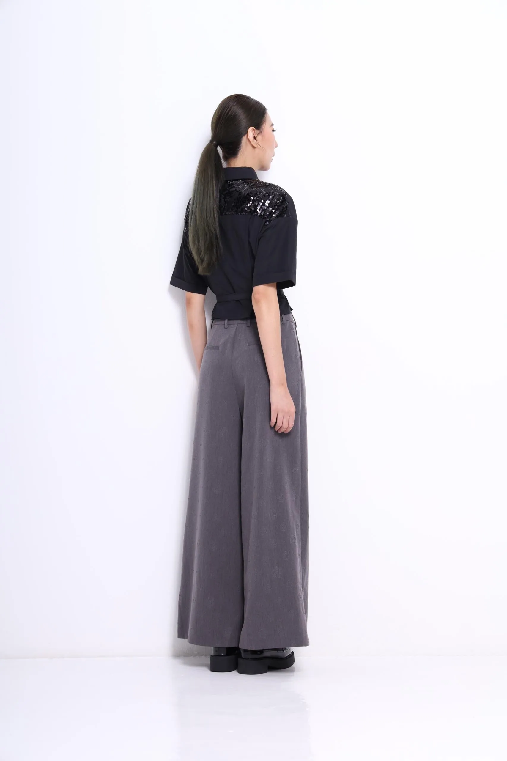 Zera Overlap Tailored Pants